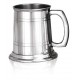 ½ Pt, Double Banded Tankard with square handle