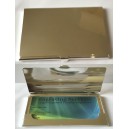 Silver Plated Business Card Holder 837